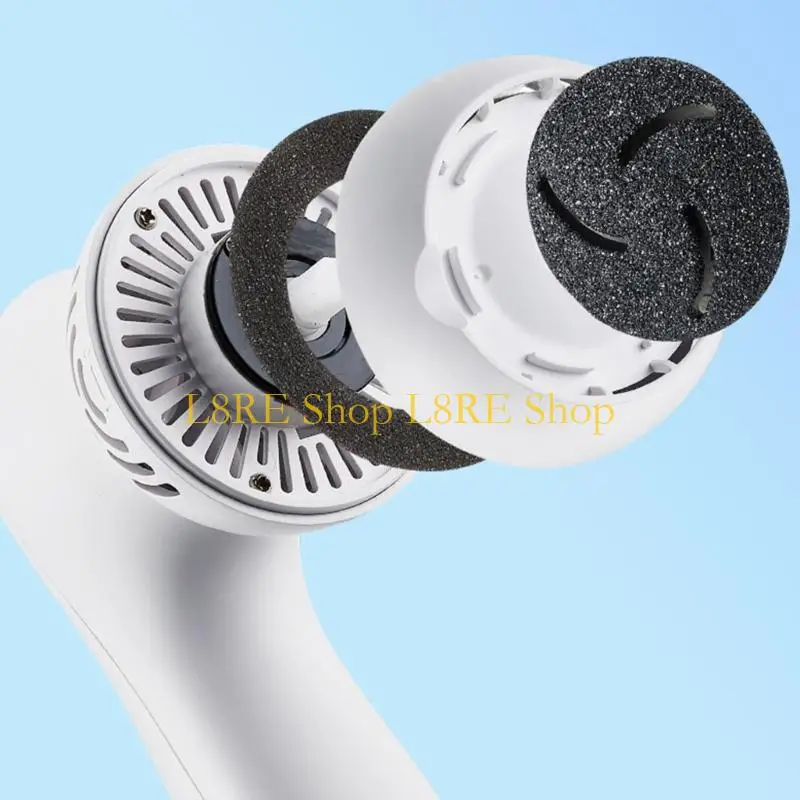 L8RE Electric Feet Callus Remover Rechargeable Waterproof Pedicure Foot File Tool