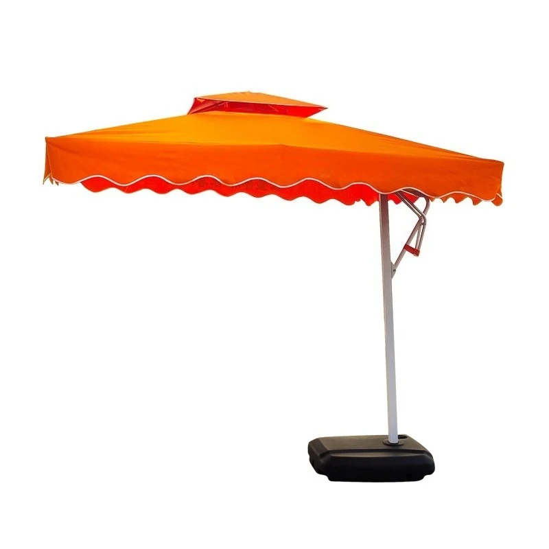

Outdoor parasol, sun umbrella, large, stall garden, side column folding, ultraviolet