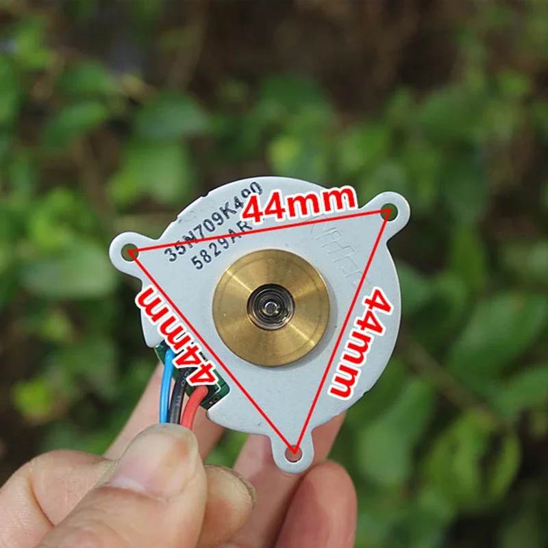 Mikro 40mm Nidec 35N709K490 BLDC 5V-9V 7.4V 15000RPM yüksek hızlı 3mm mil fırçasız Motor dahili sürücü PWM hız kontrolü