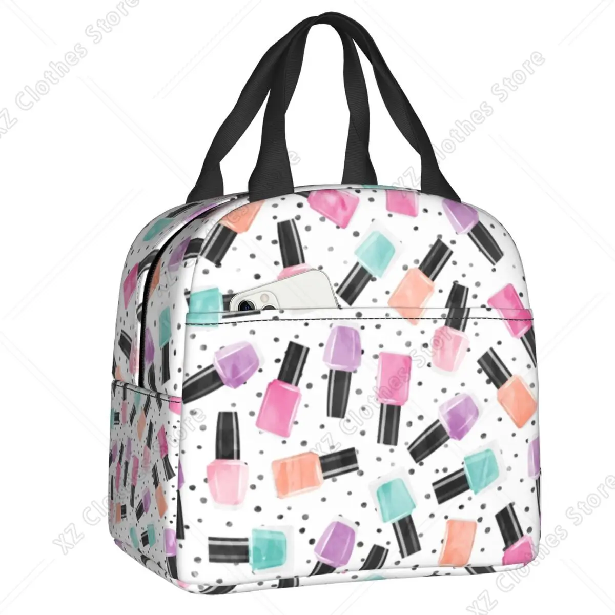 bolsas-termicas-personalizadas-para-almoco-com-estampa-de-bolinhas-para-escola-e-escritorio-impermeaveis-cooler-termico-caixa-bento-para-mulheres-e-criancas