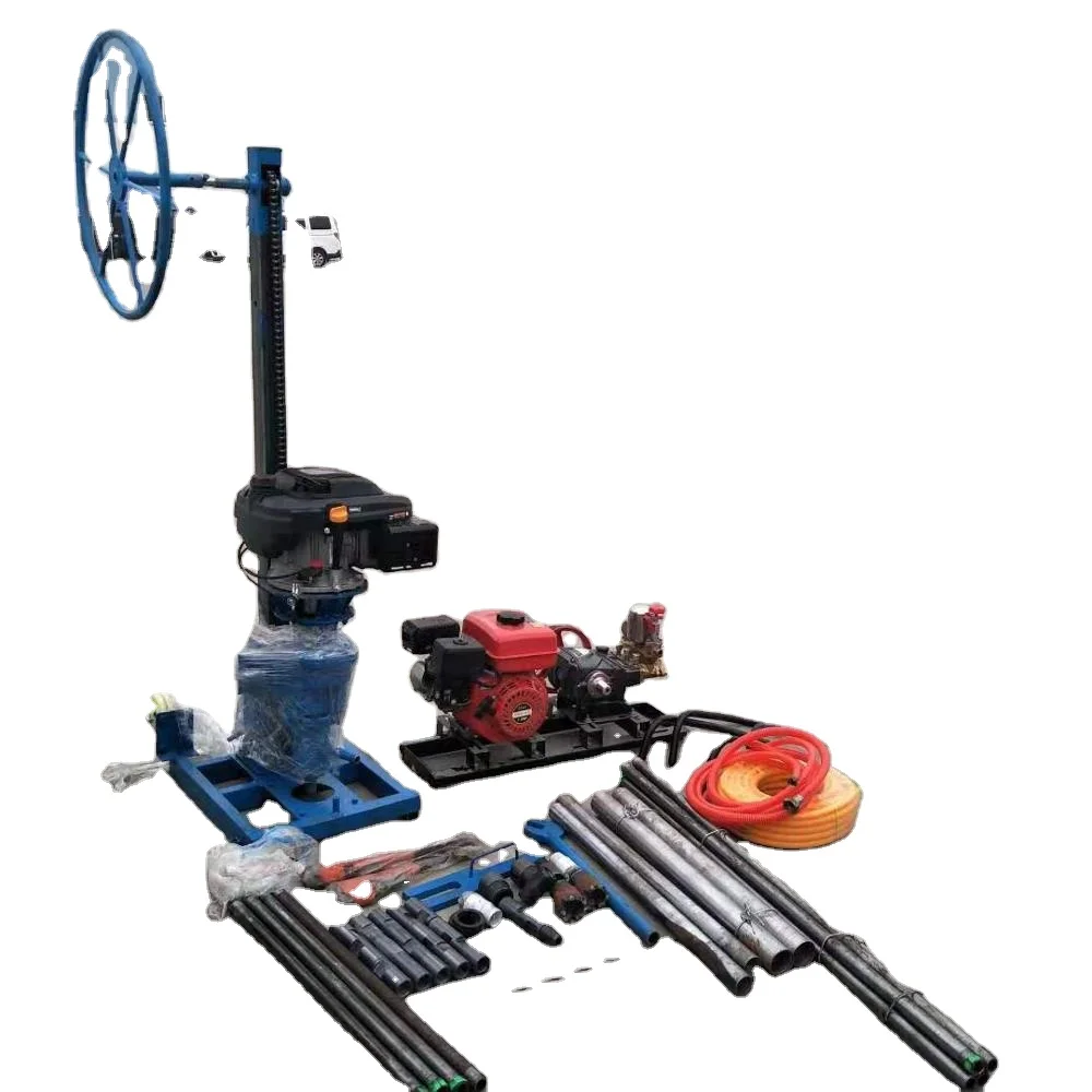 جهاز حفر صغير بطول 30 مترًا لاختبار التربة أو الصخور الناعمة