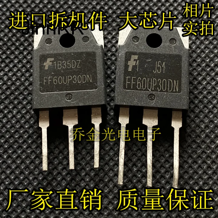 10PCS F60UP30DN=FF60UP30DN original F60UP30DN DIP good tested in stock FF60UP30DN F60UP30DN TO-247 60A300V