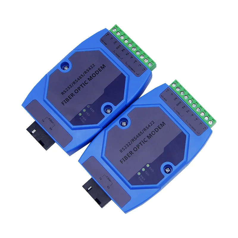

Industrial Serial RS485+422+232 To Fibre Optic Media Converter RS-485/422/232 Data Signal Fiber Optic Transceiver