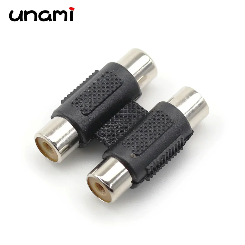 1PCS RCA Female To Female Jack Plug RCA To 2/3 Male To Male Connector AV Cable Plug Video Audio CCTV Extension Adapter