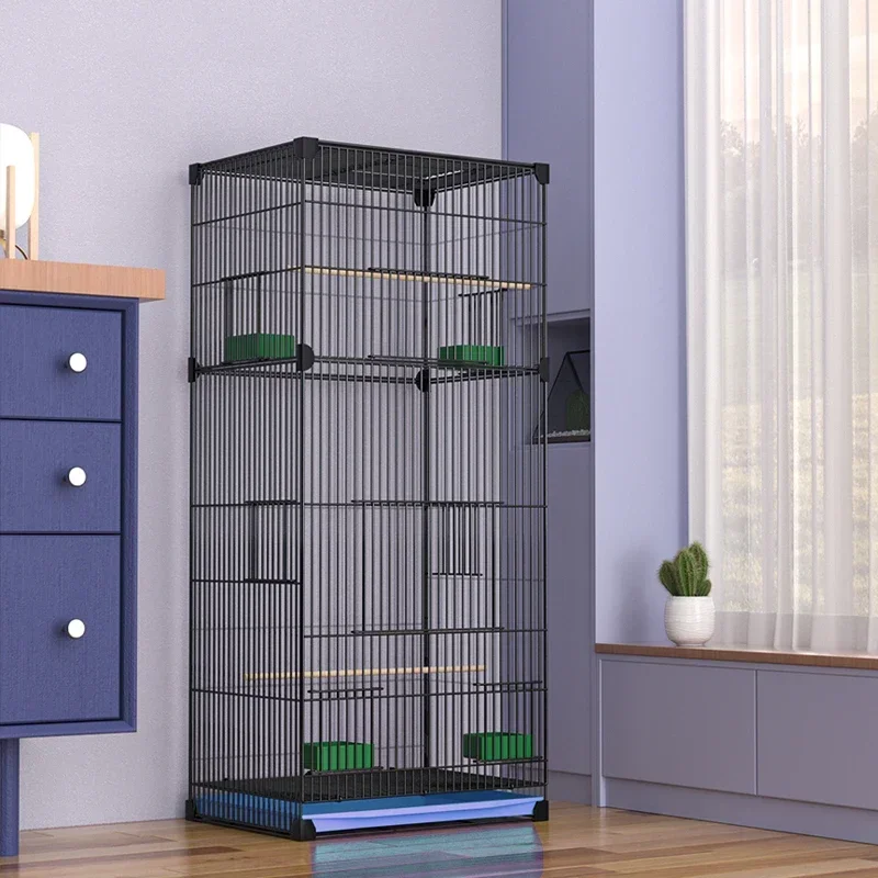 

Courtyard Breeding Toys Bird Cage Parrot Habitat Aviary Speciality Bird Cage Carrier Oiseaux Accessoires Pet Products RR50BC