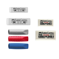 Faber-Castell Pen Cap Eraser Multi-function Rubber Gel Ink Pen Ballpoint Pen Scrub Eraser For Pianting Design Sketch Stationery