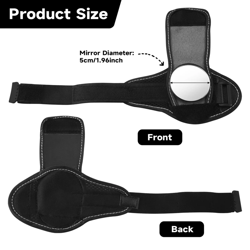 دراجة المرايا دراجة المعصم مرآة الرؤية الخلفية معصمه دراجة نارية المقود عاكس معصمه مرآة معدات ركوب الخيل