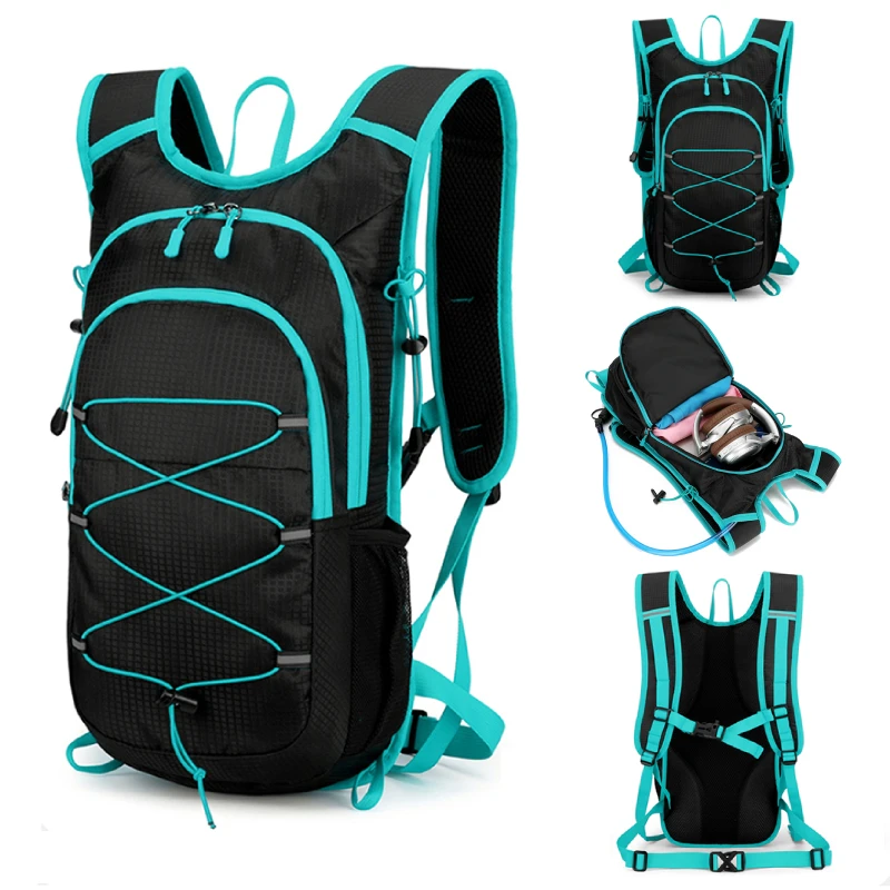 

Climbing Backpack Lightweight Cycling Hydration Bag Sports Hiking Camping Rucksack Travel Water Daypack Mountaineering Backpack