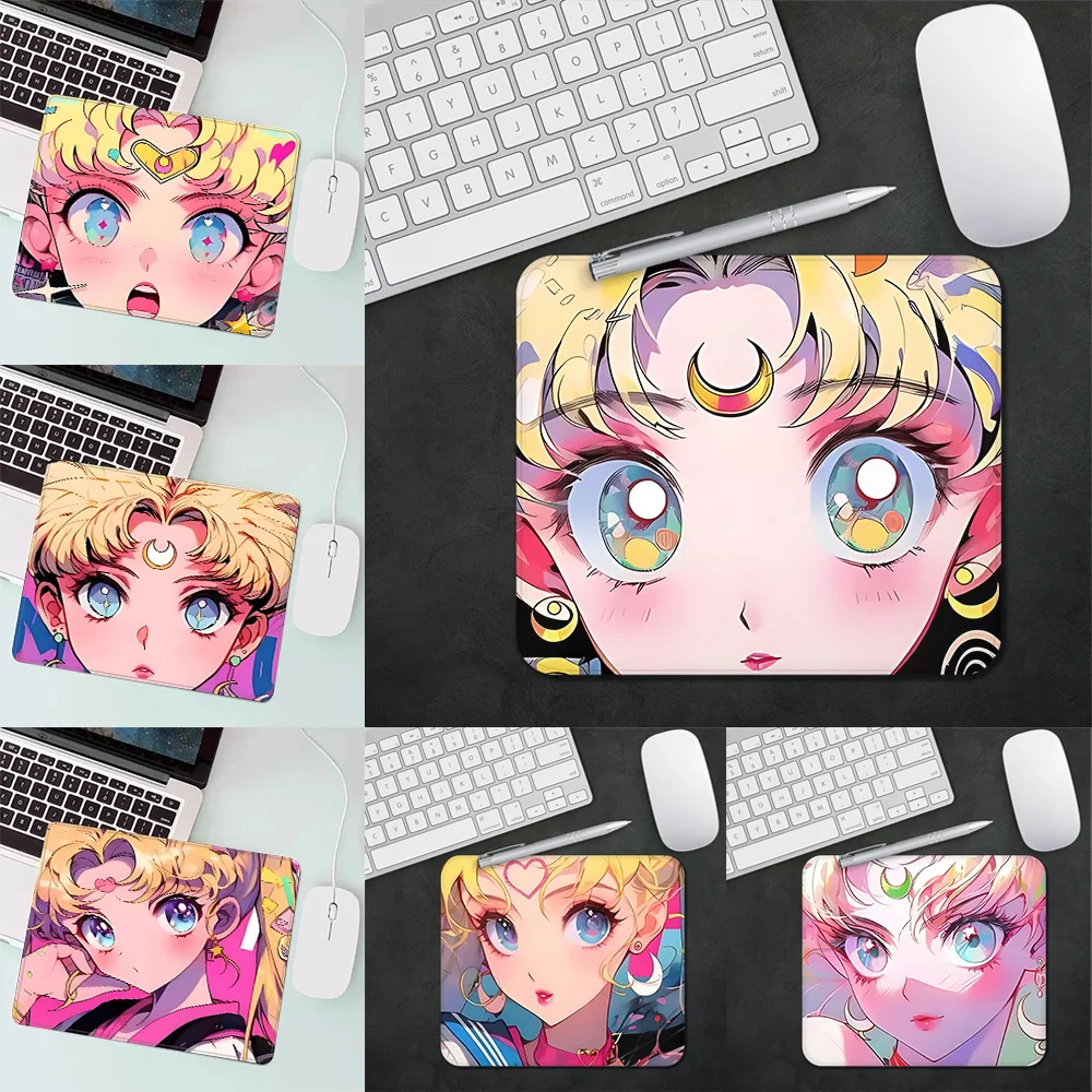 S-Sailor MoonS Gaming Mouse Pad XS Small Mousepad For PC Gamer Desktop Decoration Office Mouse Mat Deskmat Rug