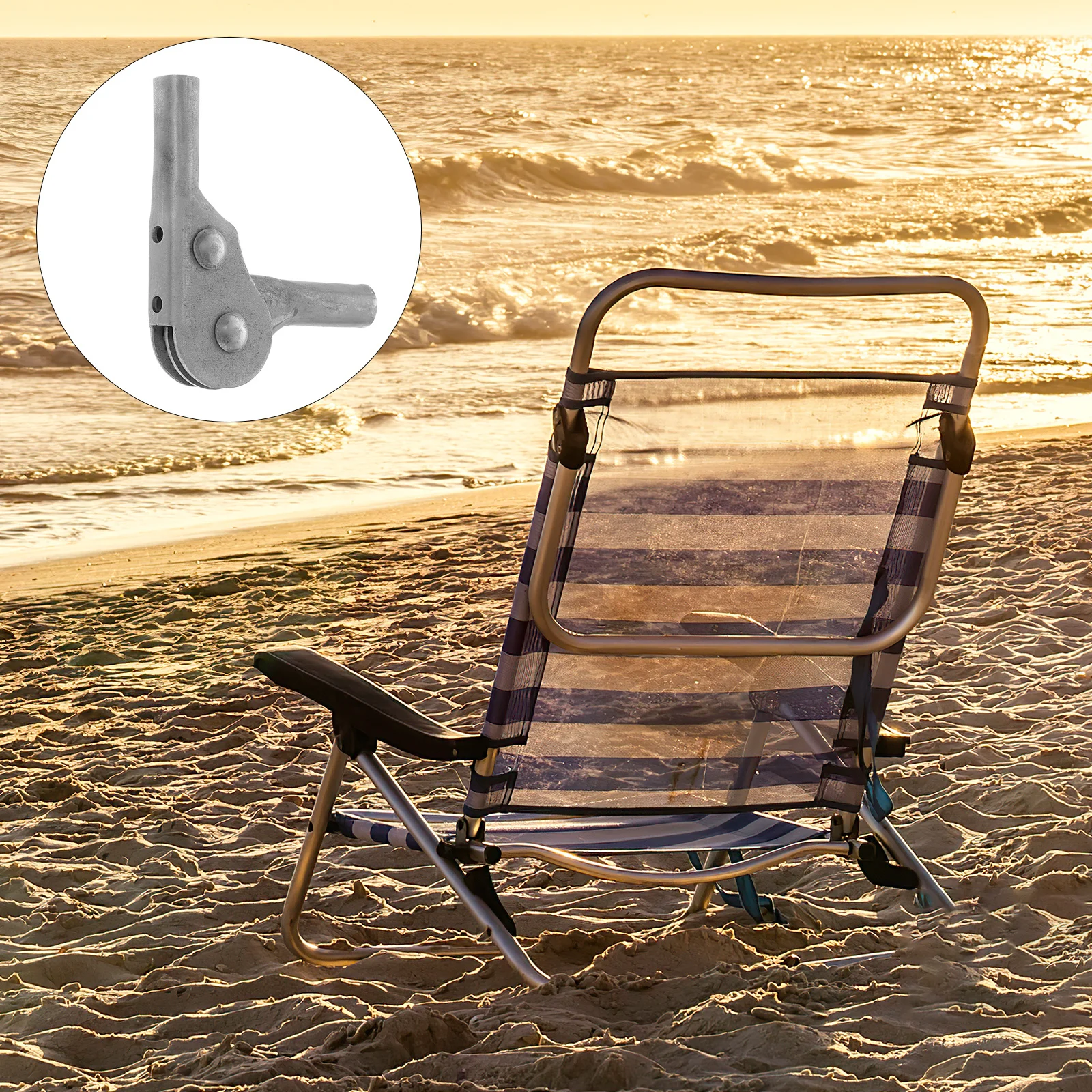 

4Pcs Self-Locking Folding Sofa Hinge Heavy Duty Support Hinge with 3-Position Adjustment for Foldable Couch Furniture Hardware