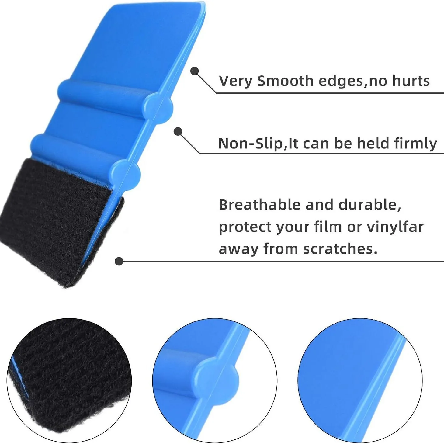 1/10pcs Car Vinyl Wrap Film Squeegee Scrapers Wrapping Suede Felt Scraper Auto Car Styling Sticker Window Tint Cleaning Tools