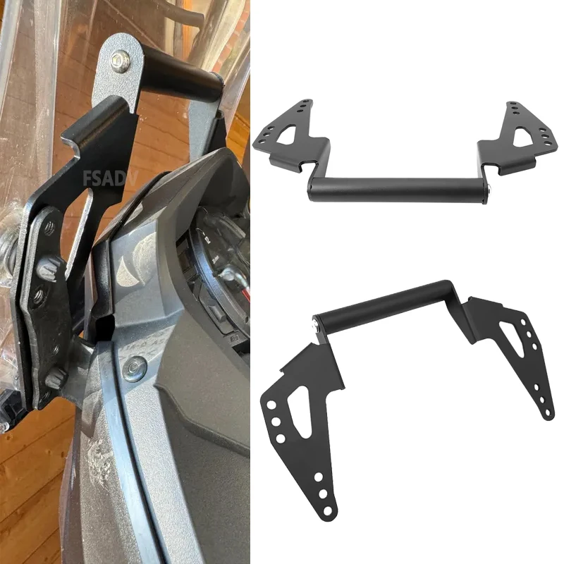 

For SUZUKI DL650 Vstrom 650 XT 650XT V-strom DL 650 2017-2025 2024 Aluminium GPS Phone Navigation GPS Plate Bracket Adapt Holder