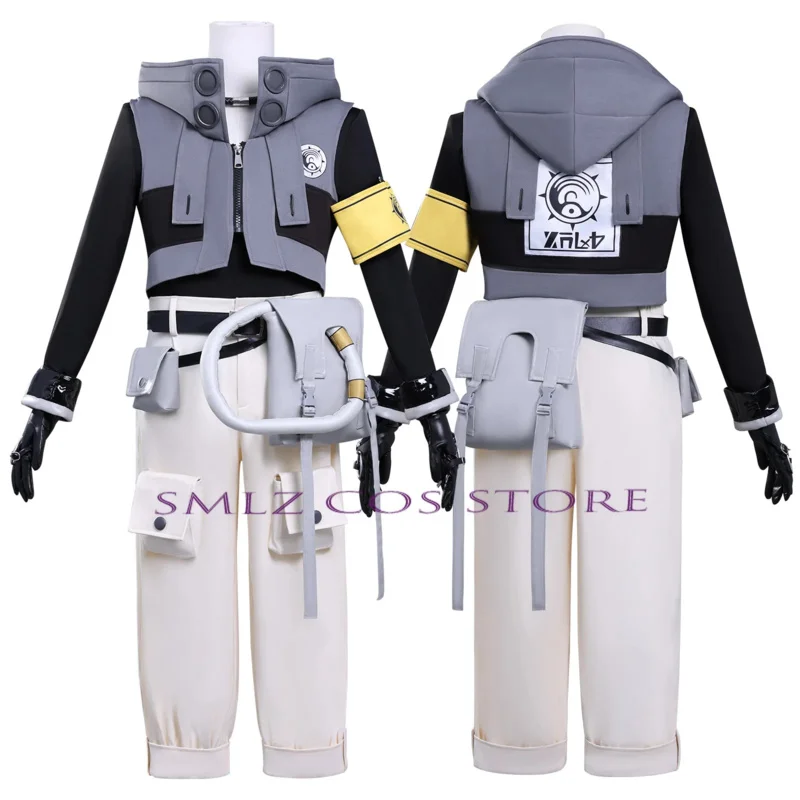 Kostum Cosplay Anime CyRiyo GACHIAKUTA Enjin Nji Cos Rudo Surebrec Zanka Nijiku Seragam Pesta untuk Pria