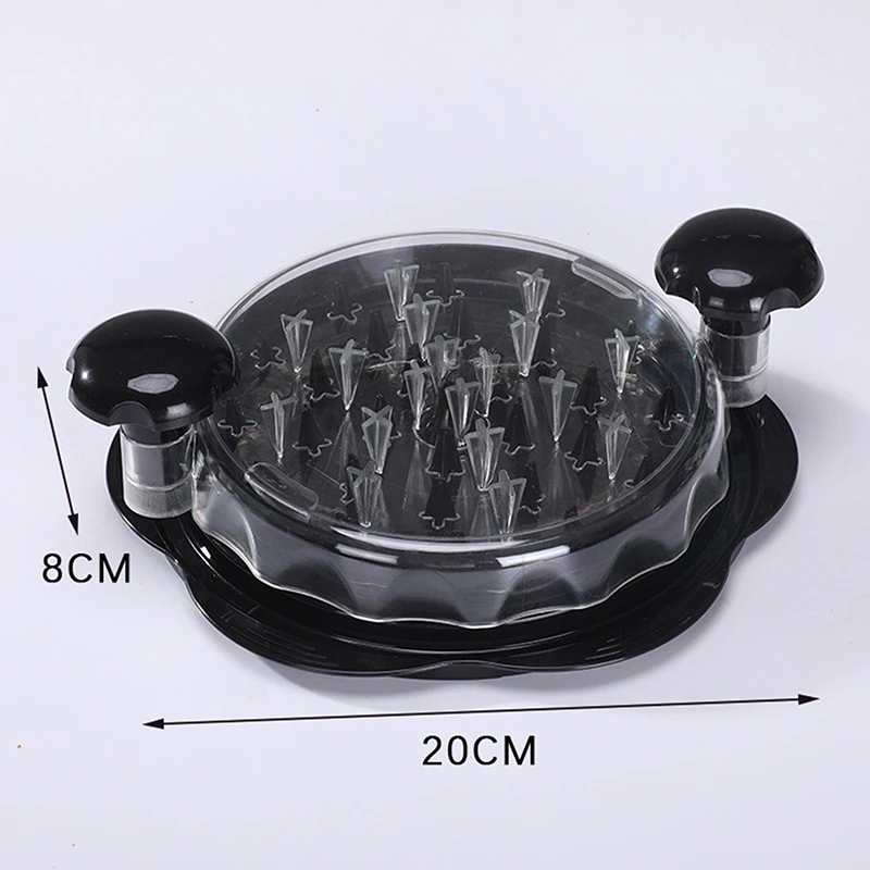 Transparent Lid Chicken Shredder Shredding Separation Mincing Grinder Machine With Lid For Shredding Chicken Pork Beef Tool