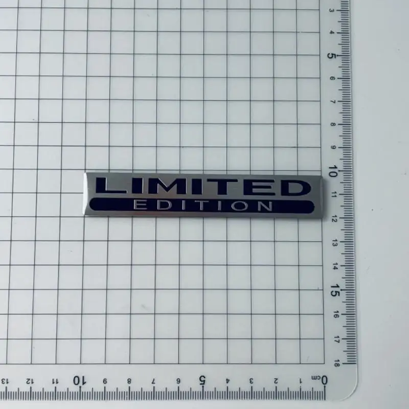 Lavishness Metal Car Symbol Sticker Substance Immediate Application Strong Adhesive Technology