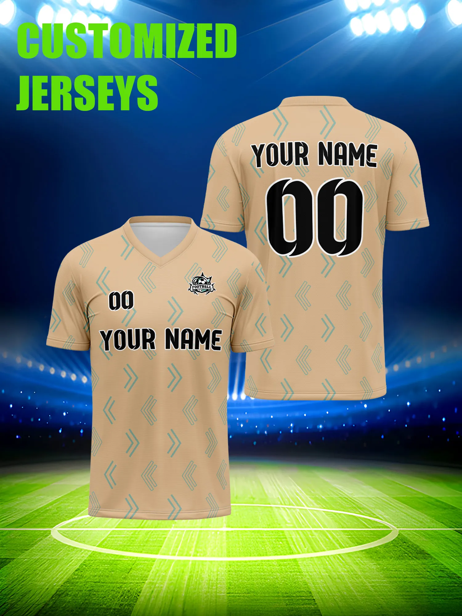 

Футболка для болельщиков с индивидуальным изображением, номером и именем, выбор цвета, персонализированная форма для команды.