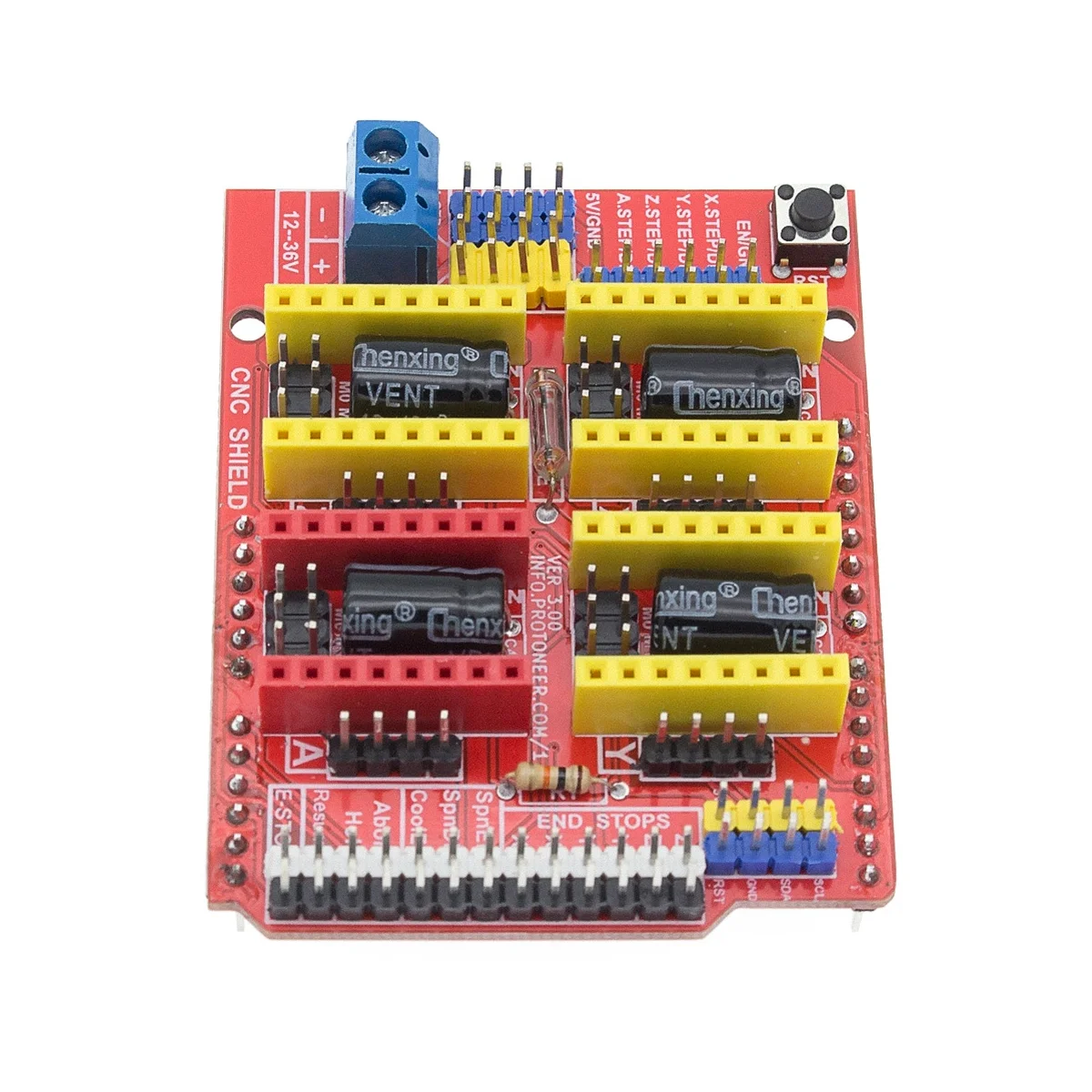 A4988 Driver CNC Placa de Expansão Escudo Impressora 3D, Arduino, V3 Gravador, 5pcs