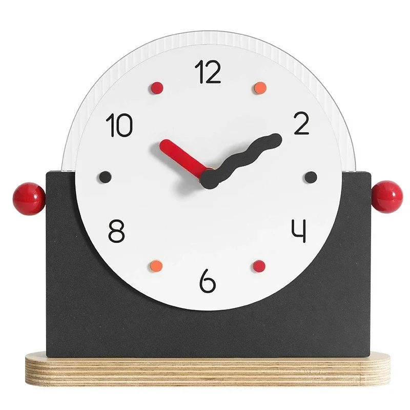 

Modern simple desk clock household desktop ornament