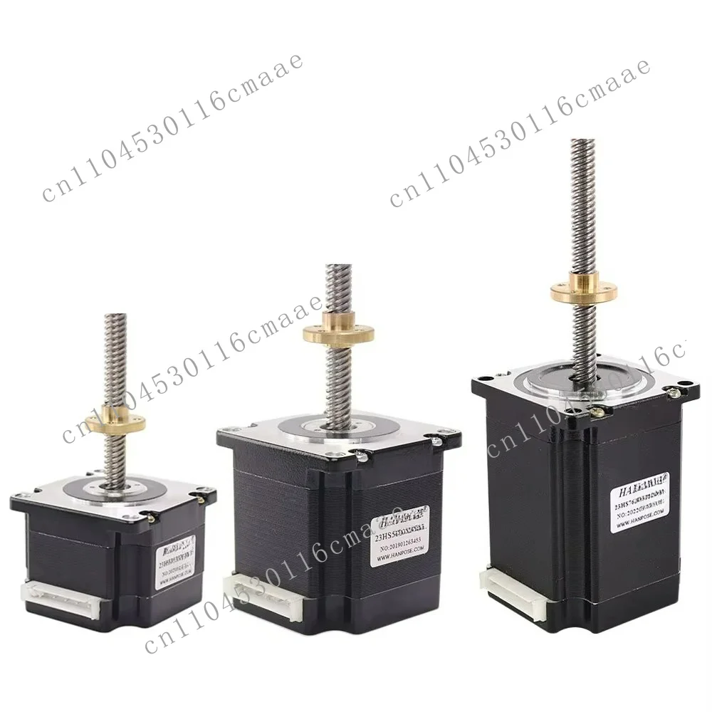 57 Screw Stepper Motor 24v 2.8a 189N.CM 23HS7628-T8 * 8 Cutting Machine 300mm Linear Screw Stepper Motor NEMA23