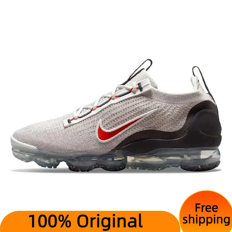 Tênis Nike-Air VaporMax Light Bone, sapatos universitários, vermelho, FK, DH4085-003, 2021