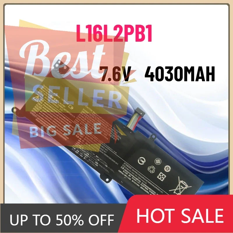 

L16M2PB1 Laptop Battery for Lenovo Ideapad 320-14AST 14IAP320-15AST 15IKB 320-15ISK 330 520 130 V320 V1 L16C2PB2 7.6V 4030mah