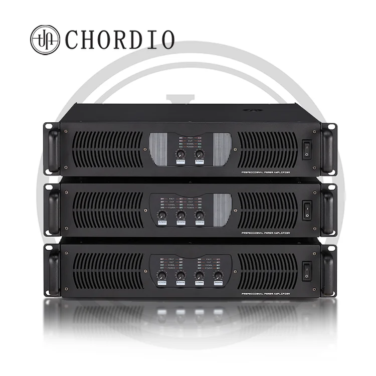 Chordio-Amplificateur de caisson de basses à deux canaux, réseau de lignes professionnel, système de son, haut-parleur audio, alimentation DJ, C2600