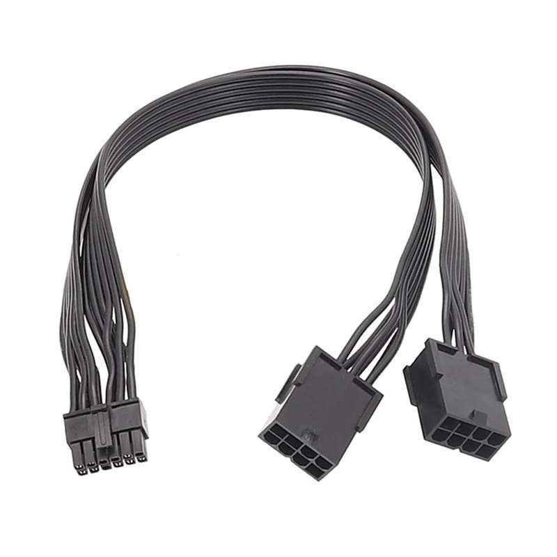 1Pcs Dual PCIe 8 Pin Female to Mini 12 Pin Male GPU Power Adapter Cable for NVIDIA GeForce RTX3080 RTX3090 GPU