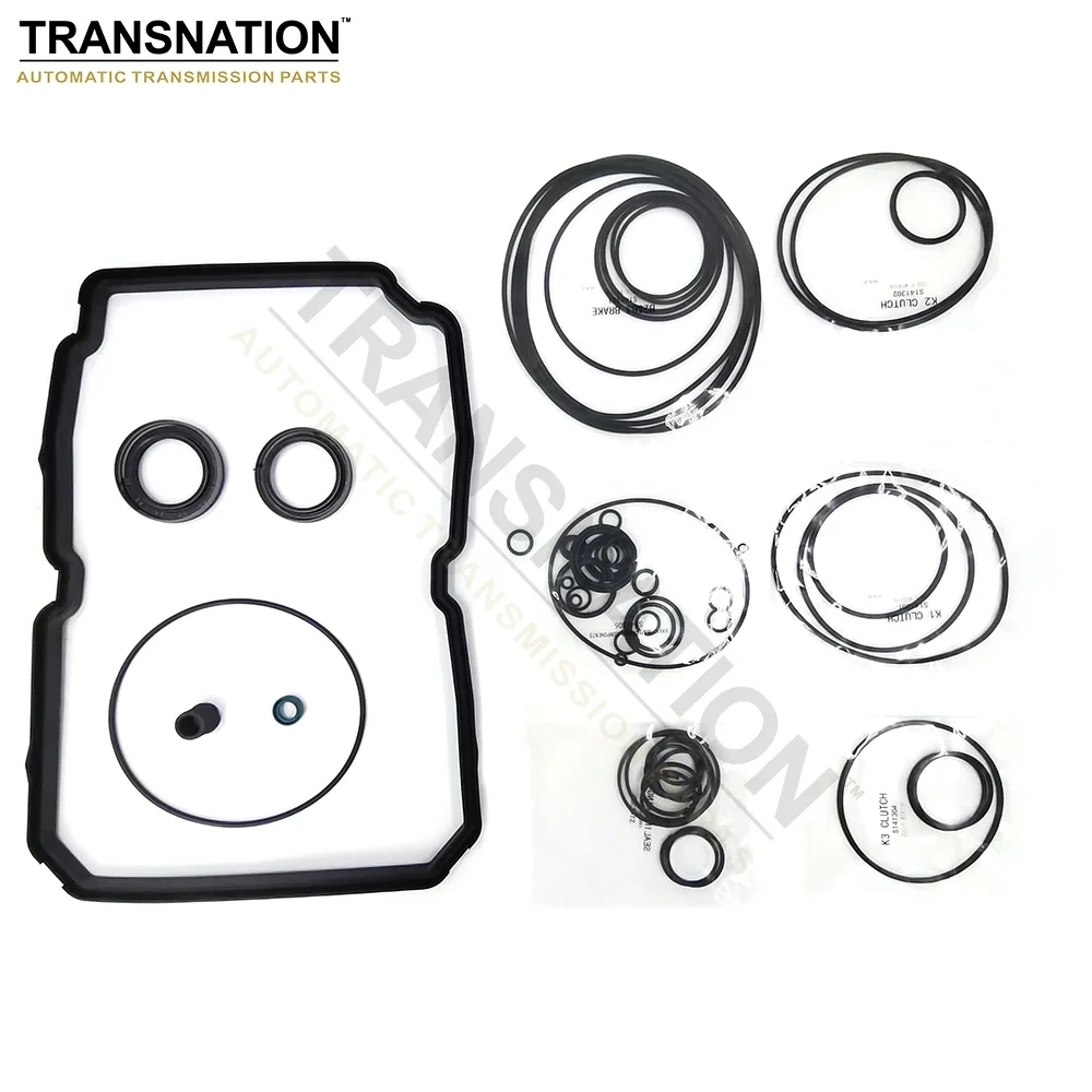 Transnation 722.621-722.649 Transmission Rebuild Kit Overhaul Seal Gasket With Clutch Plate For MERCEDES BENZ W5A580 B141800B