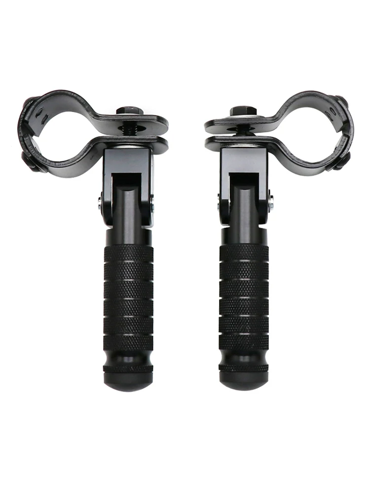 AliExpress NONE 22-27/30-35mm Clamp CNC Aluminum Motorcycle Part Universal  Pedals Folded Footrest Footpeg Motorcycles ,Mopeds,Scooters,bicycle