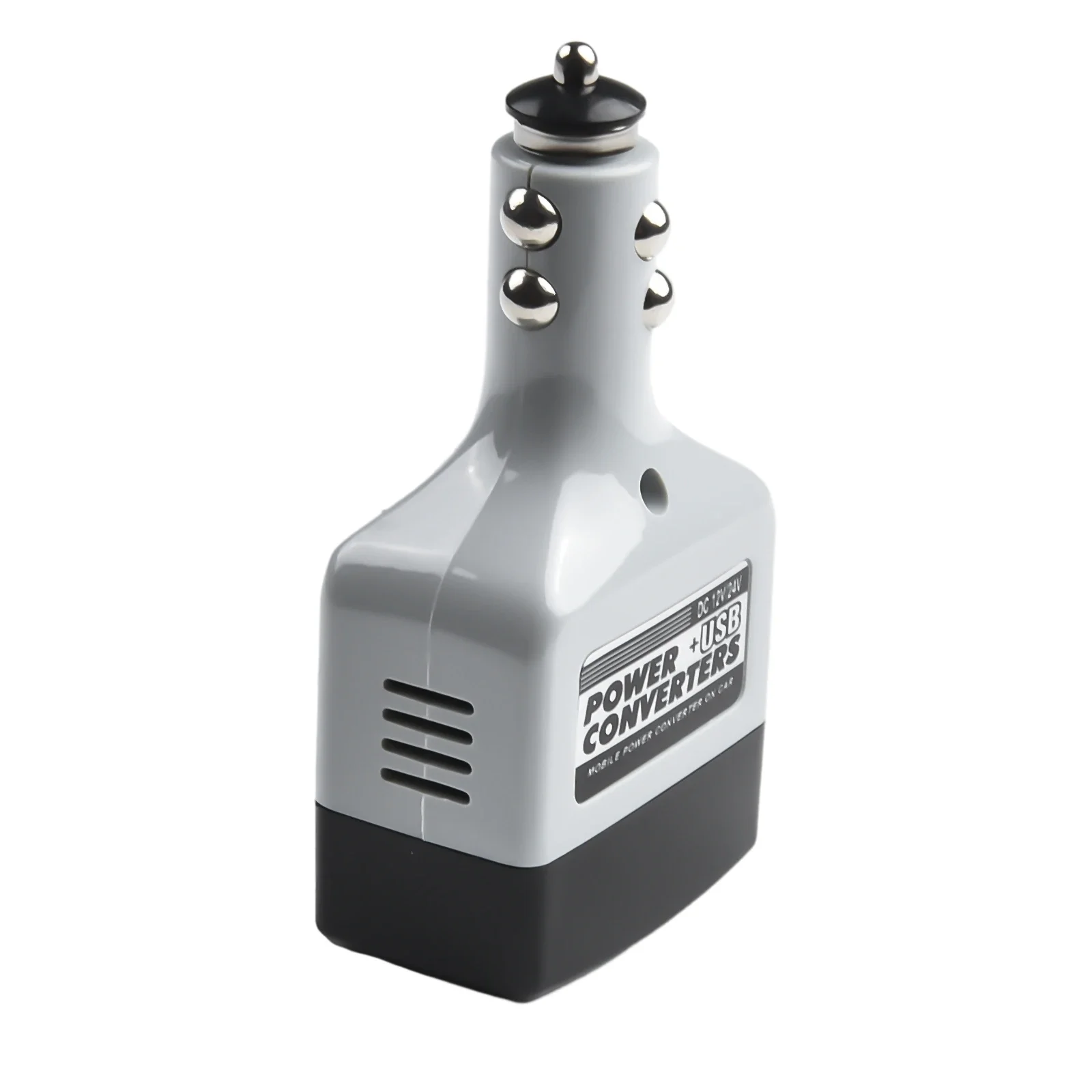 1 قطعة شاحن سيارة محمول 12 فولت/24 فولت إلى 220 فولت تيار مستمر إلى التيار المتناوب محول طاقة السيارة محول العاكس التوصيل منفذ شاحن إلكترونيات السيارات