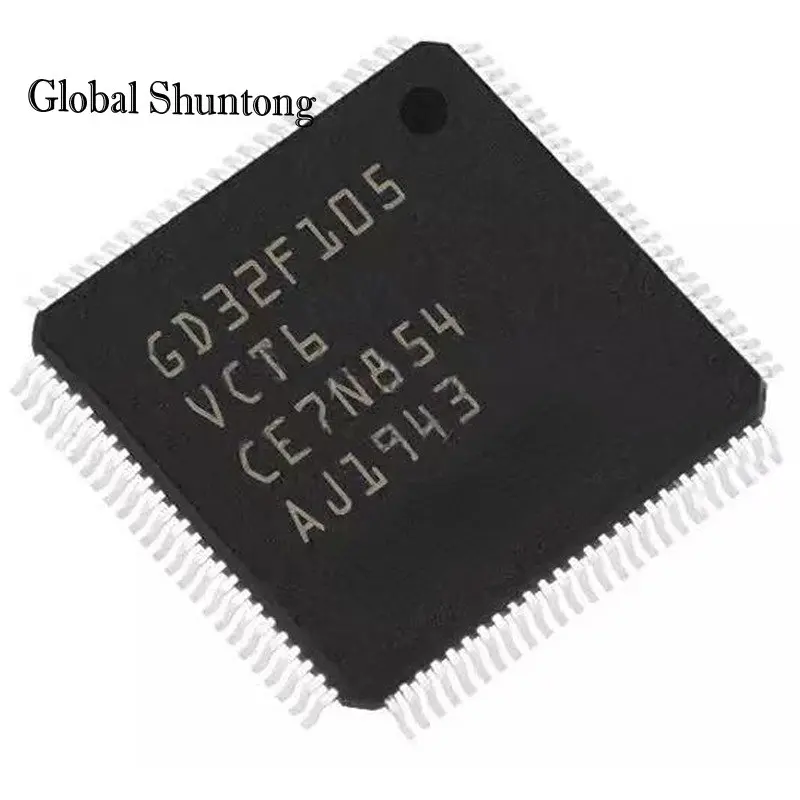 5PCS Brand New Original MCU Single Chip GD32F105VCT6 Microcontroller  Replaces STM32F105VCT6 IC 