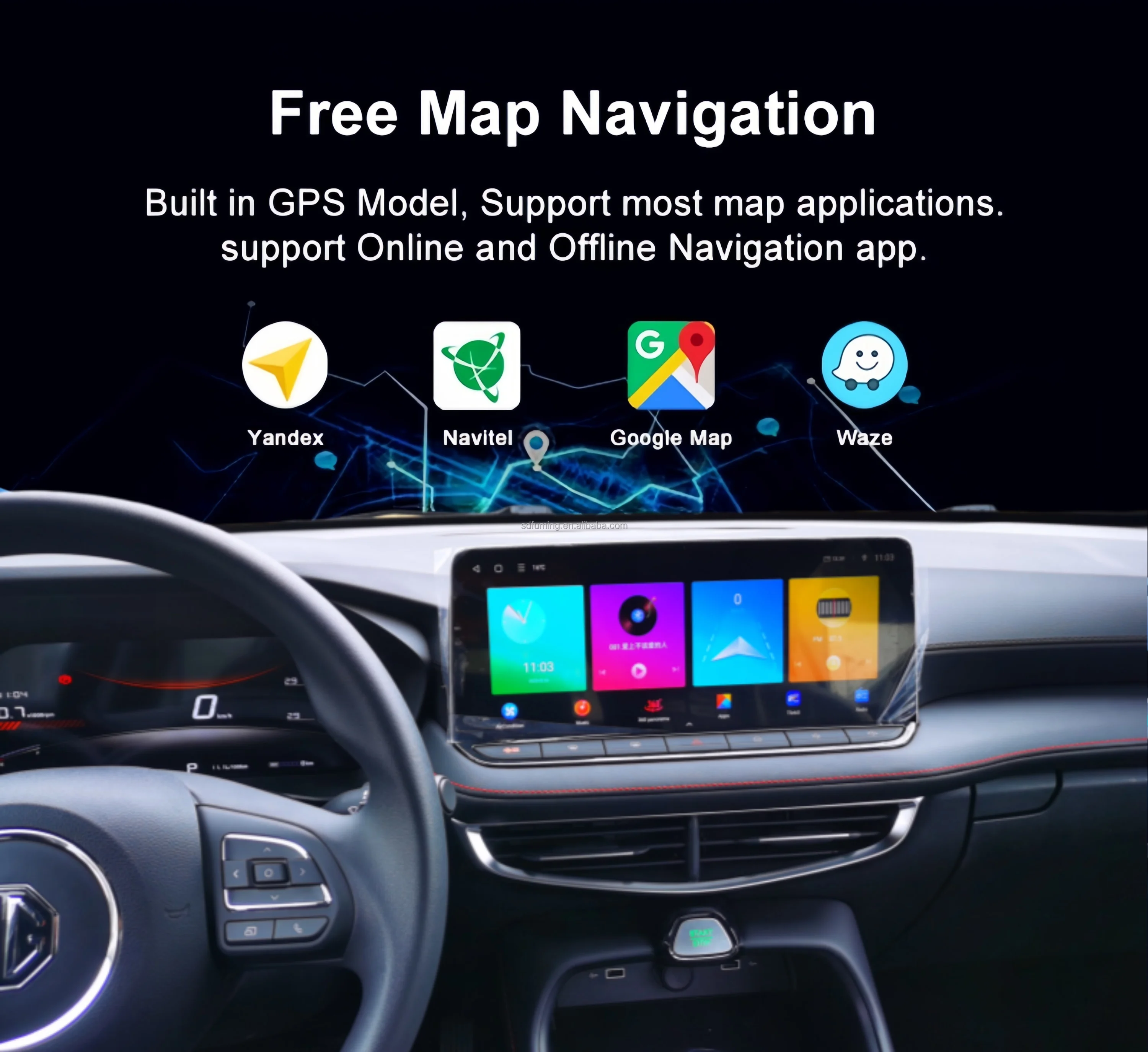 2024-2025 MG MG5 High-End Multimedia Player Carplay DSP 360 Panoramic Navigation 4G Radio Android Low-End Upgrade GPS TS18 64gb