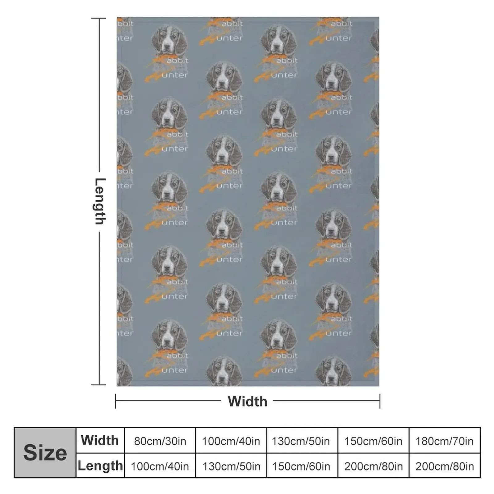 New Rabbit Hunter Chasing Tail Rabbit Hunting Beagle Dogs - Bushy Tailed Cottontail Throw Blanket Luxury Hairy Blankets