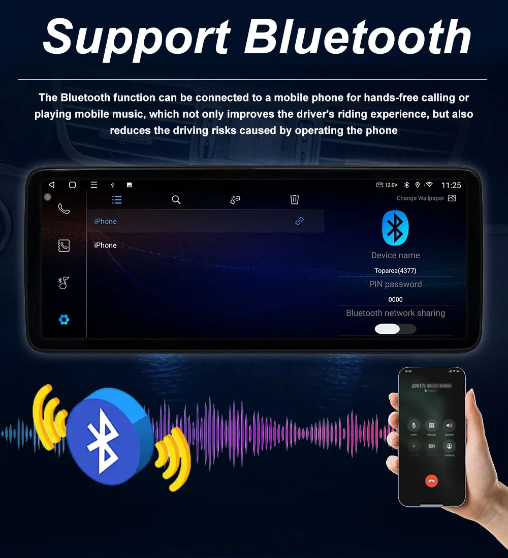Android 16 System Stereo Auto-Multimedia-Videoplayer für Mercedes Benz E-Klasse W212 2009 - 2016 Carplay GPS QLED-Bildschirm 4G – Detail 17