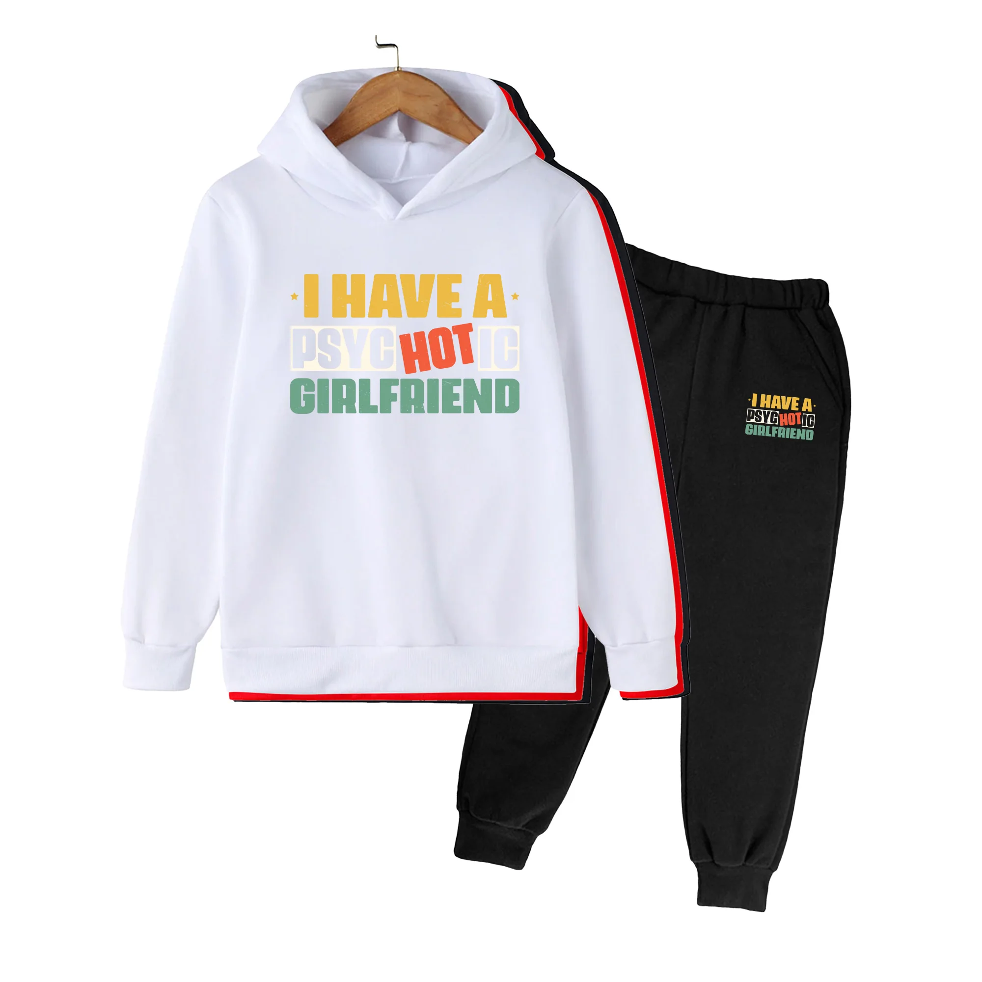 Kids Hoodie & Jogger Set, Vintage 