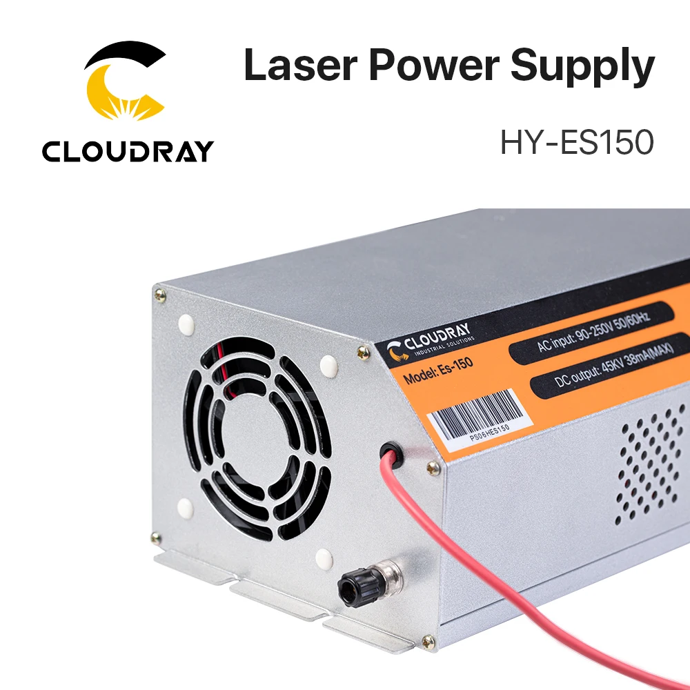 Imagem -04 - Cloudray 150180w Fonte de Alimentação do Laser do Co2 para a Série da Máquina de Corte Hy-es150 Es150 es da Gravura do Laser do Co2