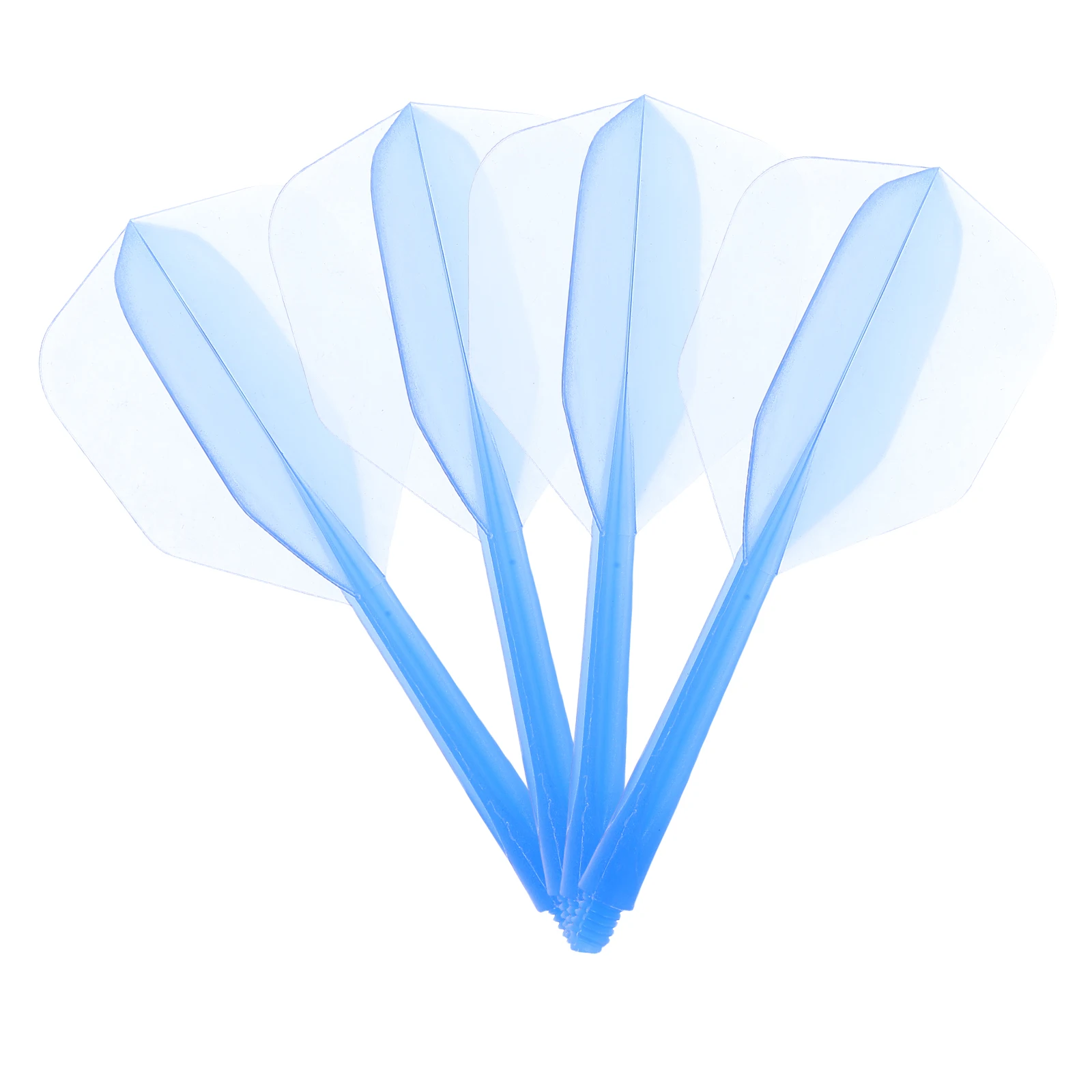 

4Pcs Transparent Fine Thread Flights Colorful Set for Indoor Outdoor Flight Balance Flights