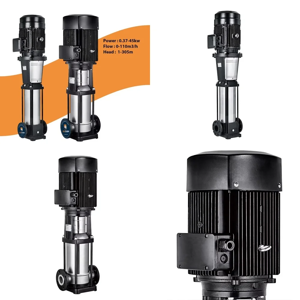 TengFeiVertical Multistage Pump for High Pressure Water Supply Industrial Use for Home Garden Irrigation System for Vertical