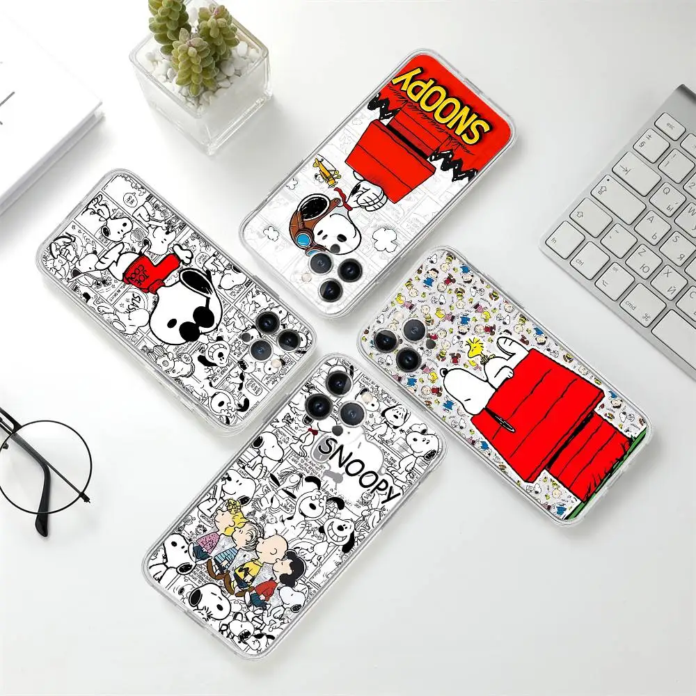 Coque de téléphone s-noopys, dessin animé mignon, pour IPhone 17 16 14 11 12 13 15 Pro Max 14 Plus 17 Air Cover