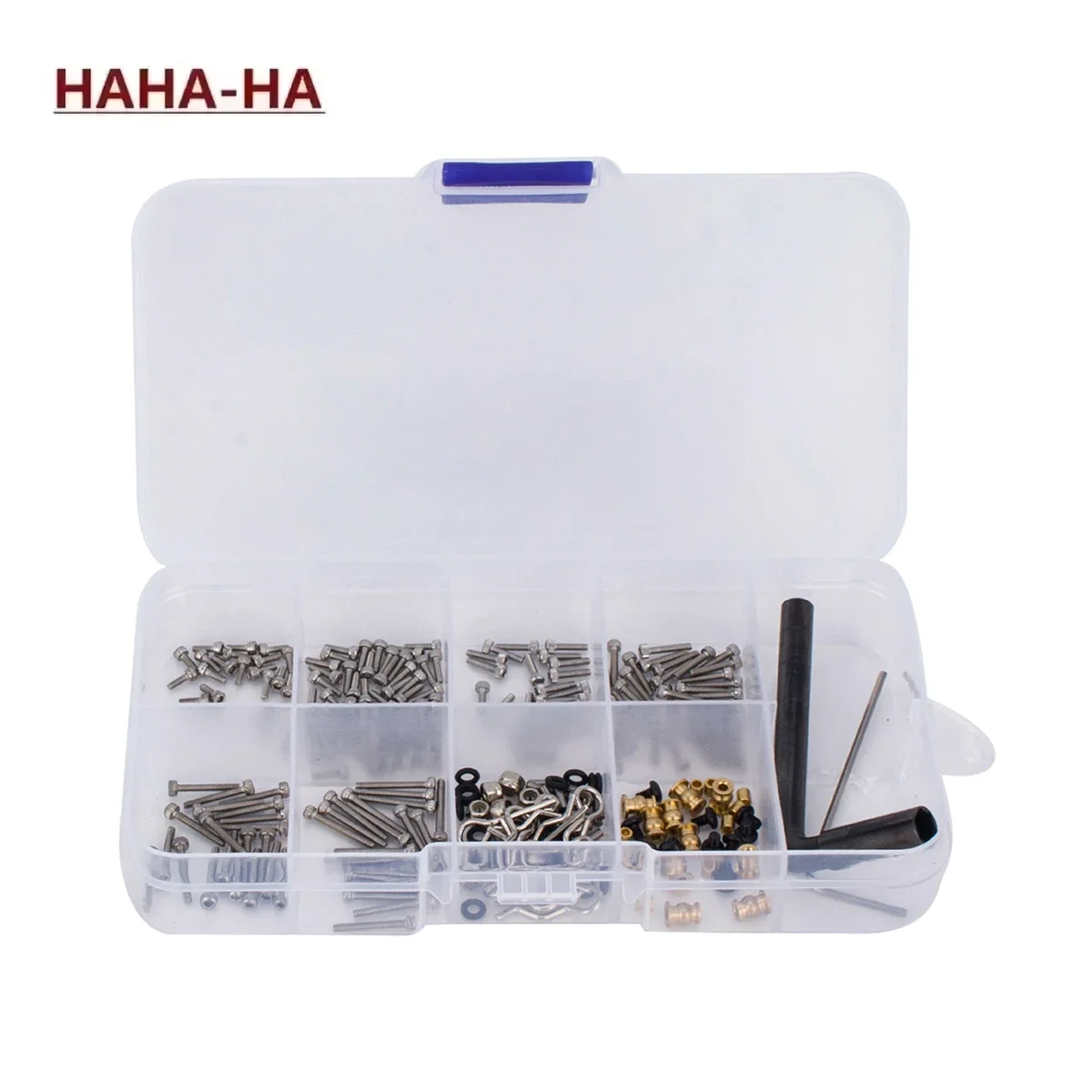 RC Car Repair Tools Screws Box Set with Storage Box for 1/24 RC Crawler Car Axial SCX24 FCX24 Parts Accessories
