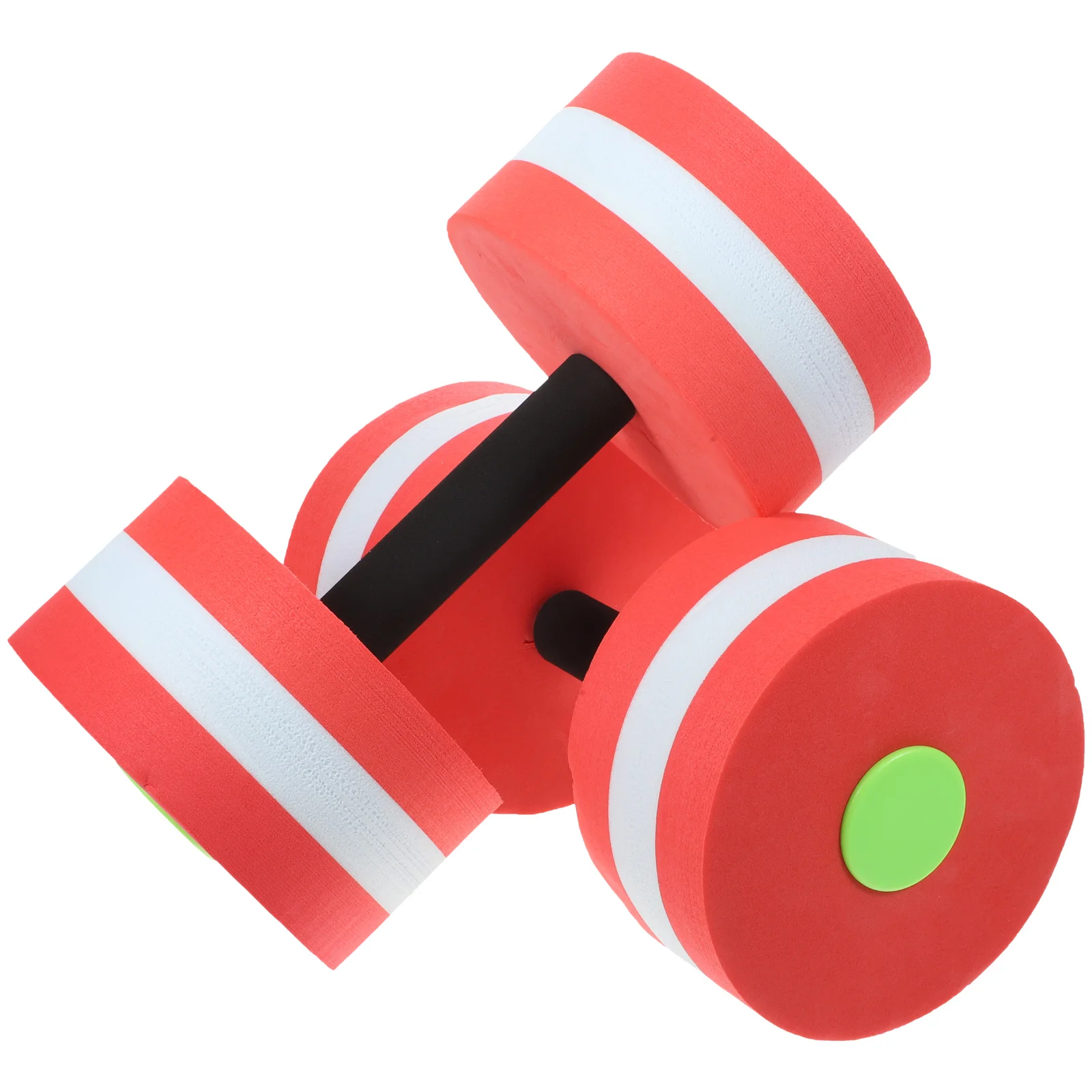 

2pcs Floating Dumbbells EVA Foam Lightweight Portable for Aerobics Fitness Water Exercise Equipment Barbells