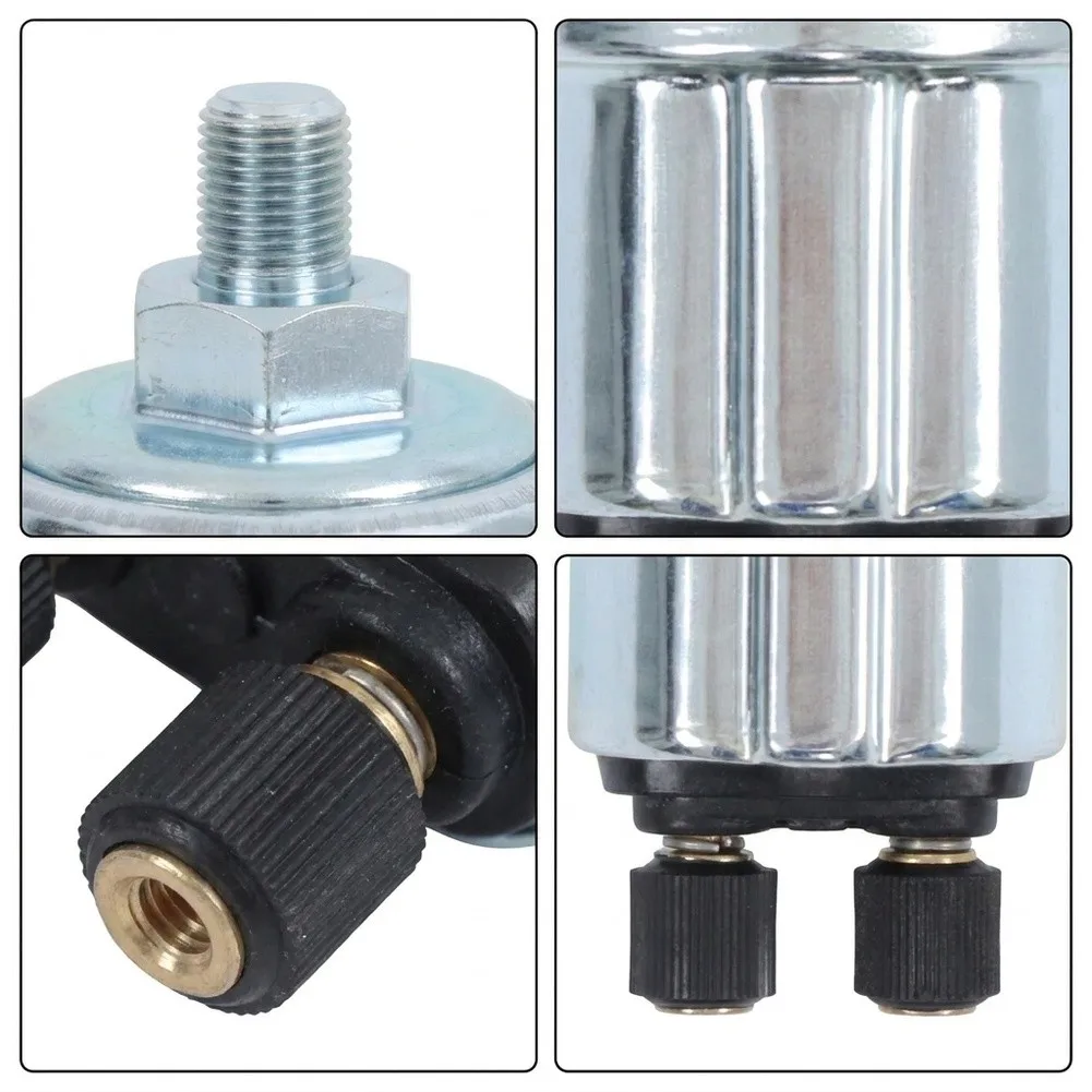 Stainless Steel Oil Pressure Sender Switch 0-150PSI 12-24Vdc 1/8NPT Thread Gauge For VDO Car Ship Engine Industrial Tool