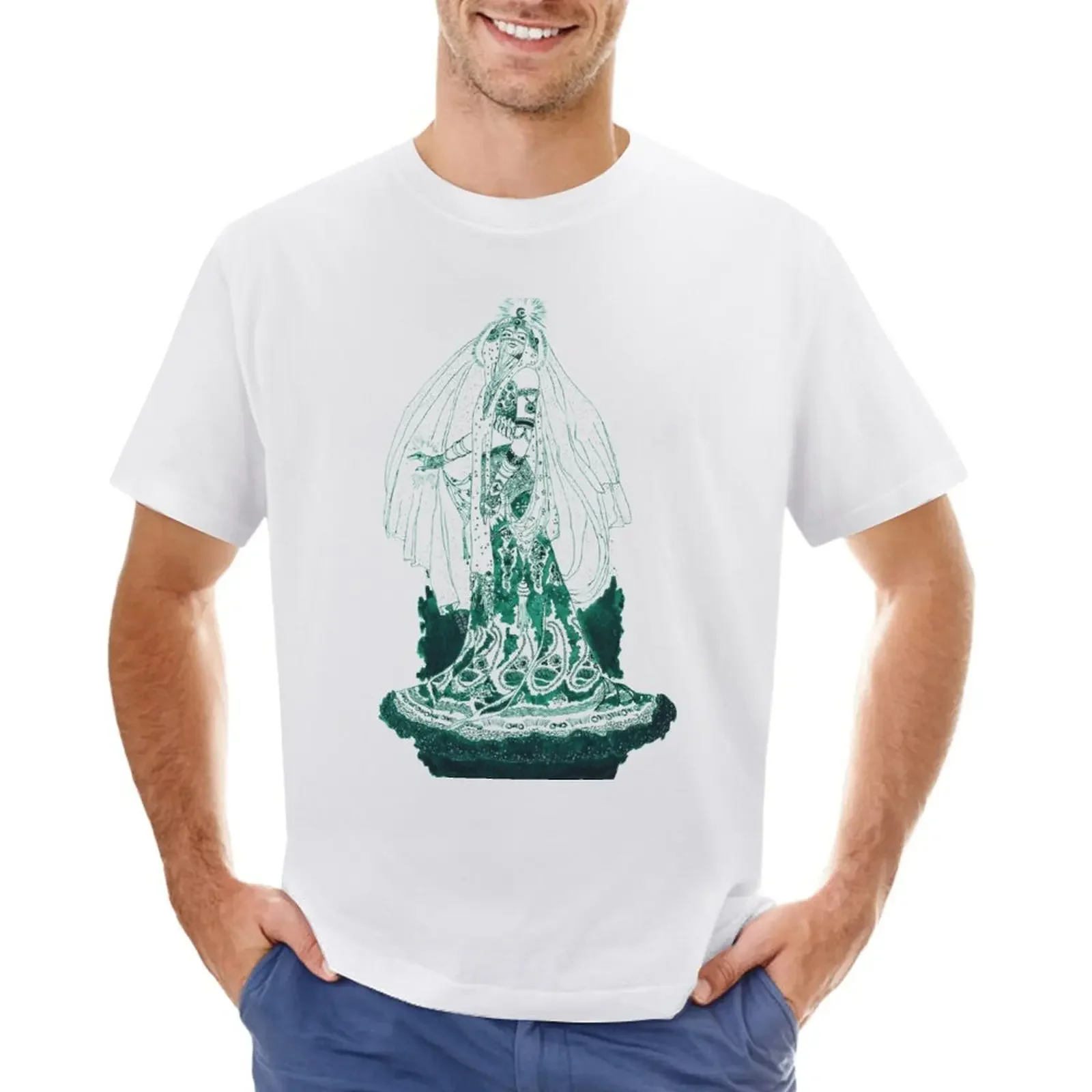 Enchantress in Emerald Ink T-Shirt oversizeds tops funny t shirts for men