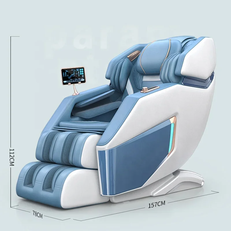 NingdeCrius 2023 Hot Sell Full Body Zero Gravity Massager Shiatsu Electric Folding Recliner 4D Luxury SL Track Massage Chair