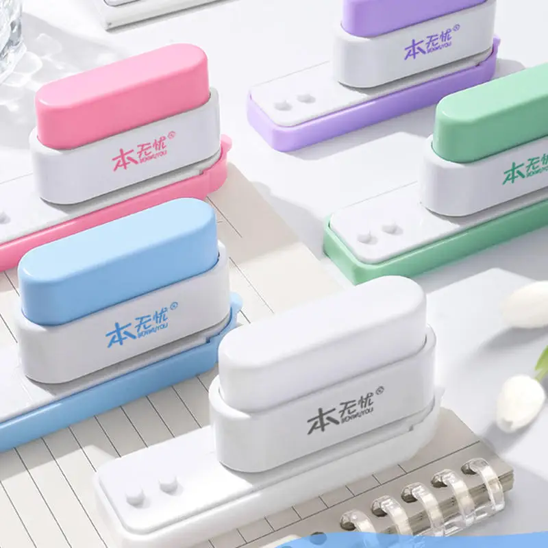 

5- Hole Punch for Binder: Office Desk Organizer - Perfect for DIY Binding of Notebooks and Files, Craft Paper Punch Tool