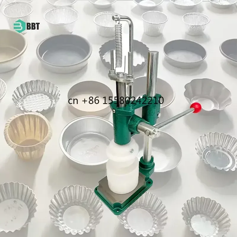 Manual Professional Pie Pastry Tart Shells Press Machine Mini Tart Shell Making Tool for Home Baking Kitchen Use