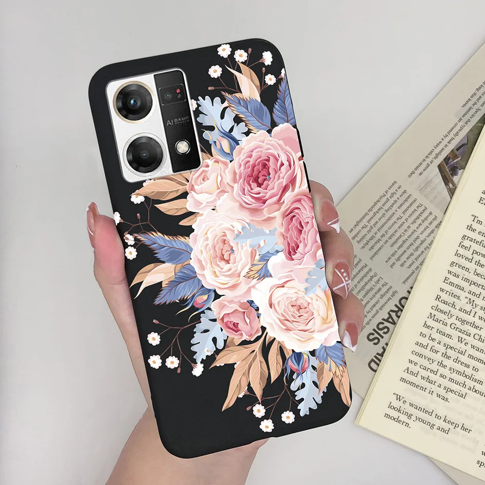 ل ممن لهم Reno7 F21 برو 4G حالة صدمات لطيف سيليكون حالات ديناصور الكرتون نمط غطاء ل ممن لهم F 21 برو رينو 7 فوندا كابا #6