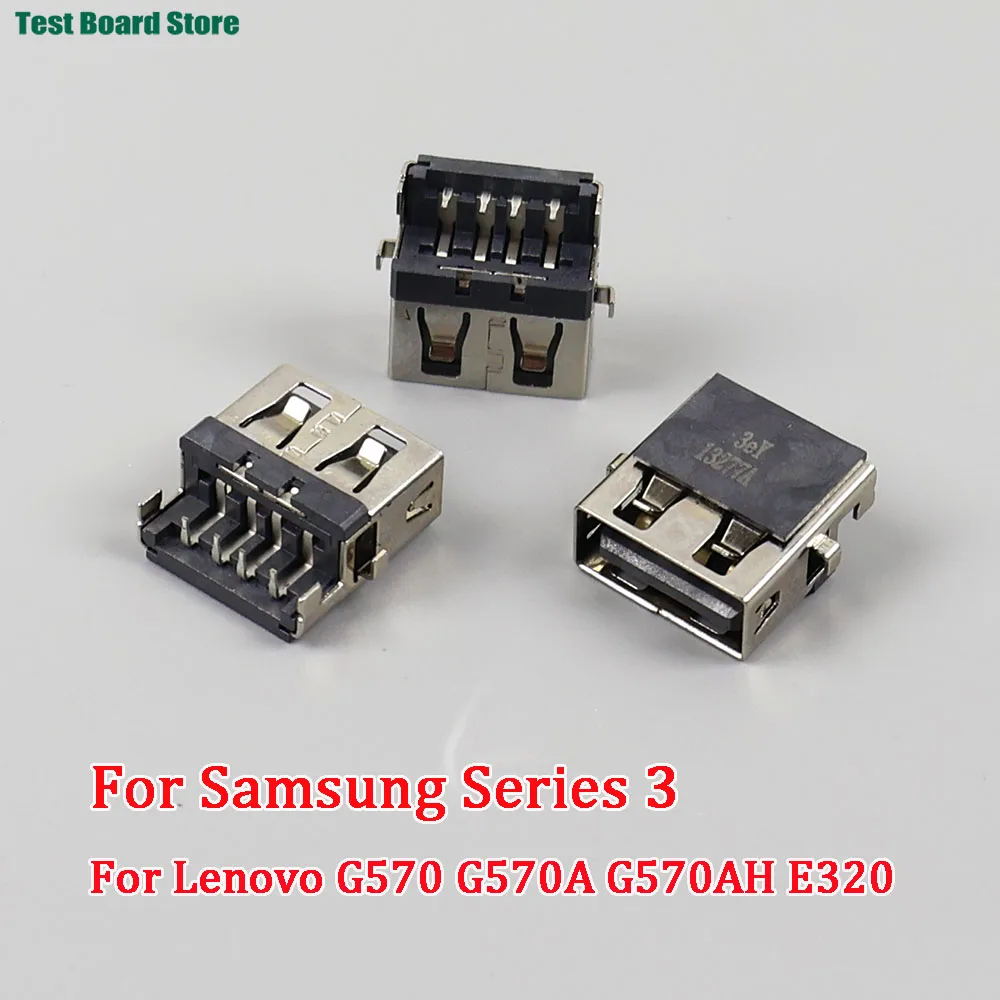 

1/2/5pcs For Lenovo G570 G570A G570AH E320 Samsung 3 NP300E5C HP G4-1000 G6 G7 -1000 G62 Laptop USB jack socket port connector