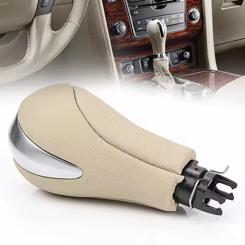 

For Nissan Patrol Y62 Nissan Infiniti G25 G37 FX37 EX37 QX70 Q60 34910-JK03A 34910-1LA6C Black Beige Automatic Gear Shift Knob