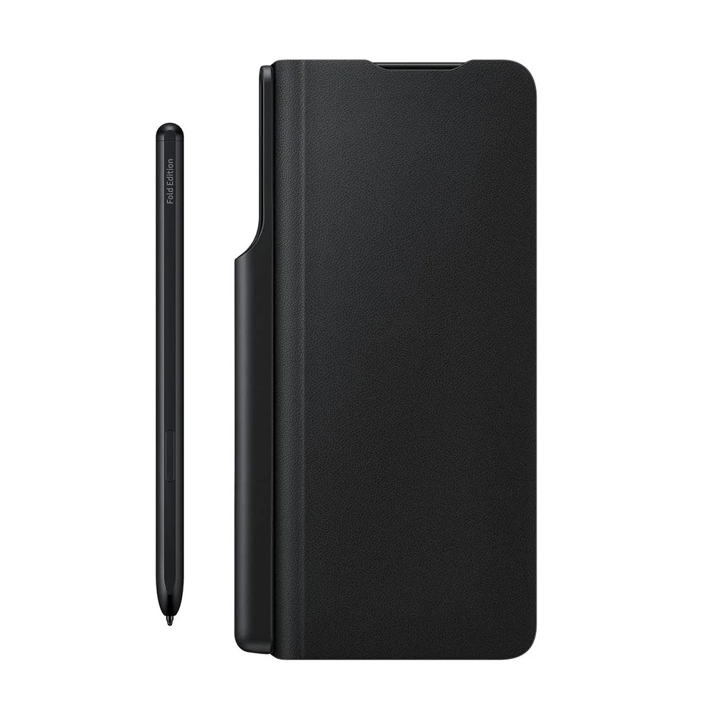 Original SAMSUNG Galaxy Z Fold 3 Phone Case with S Pen  Z Fold3 Flip Cover with Pen Protective Cover